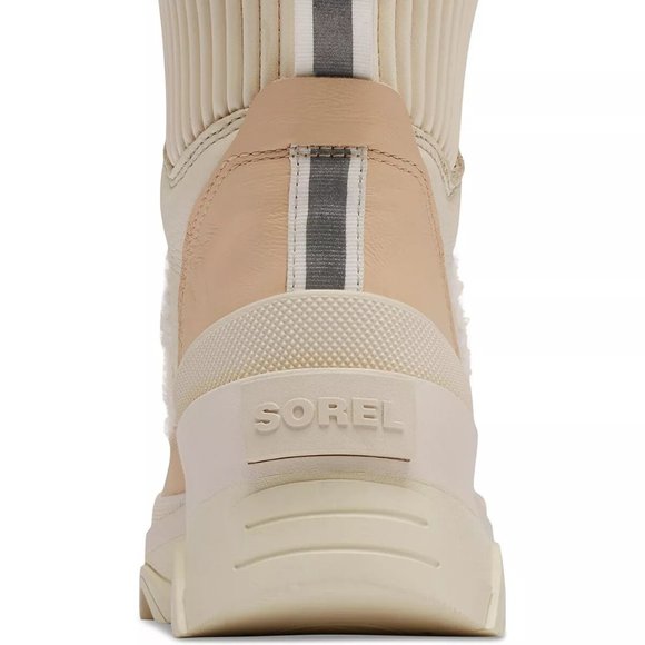 Sorel Brex Nova Sand Cozy Lace Booties Ankle Boots Shoes Heels Multi Size NEW - Picture 4 of 9